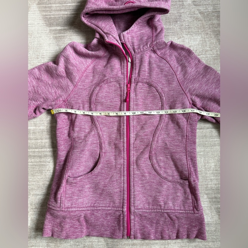 lululemon athletica Pink-Purple Scuba Hoodie